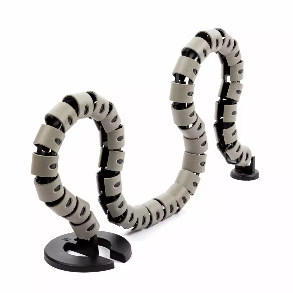 Masterlift® Flex Kabelkette Twist, rund Schwarz/Grau