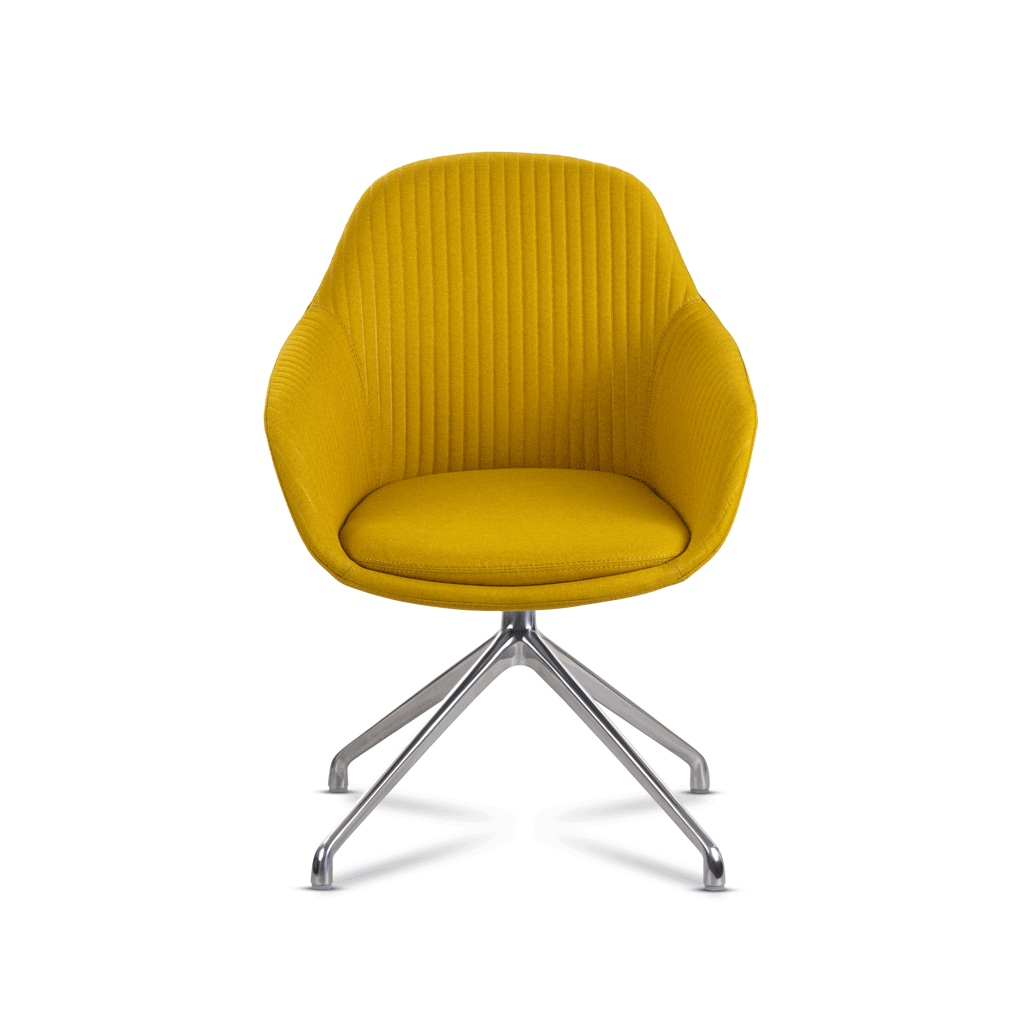 Melow® Armchair - Konferenzstuhl, Gelb