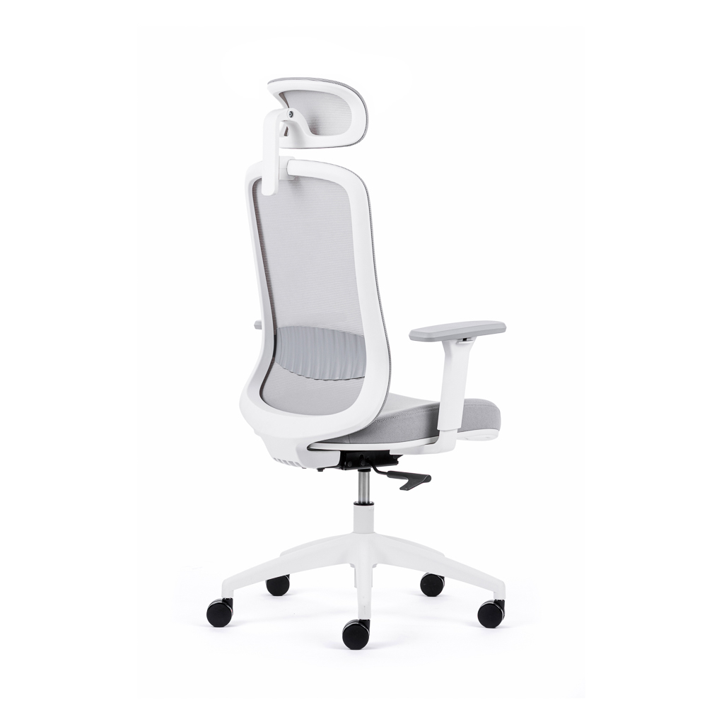 EcoChair 3 - Ergonomischer Bürostuhl, Weiß