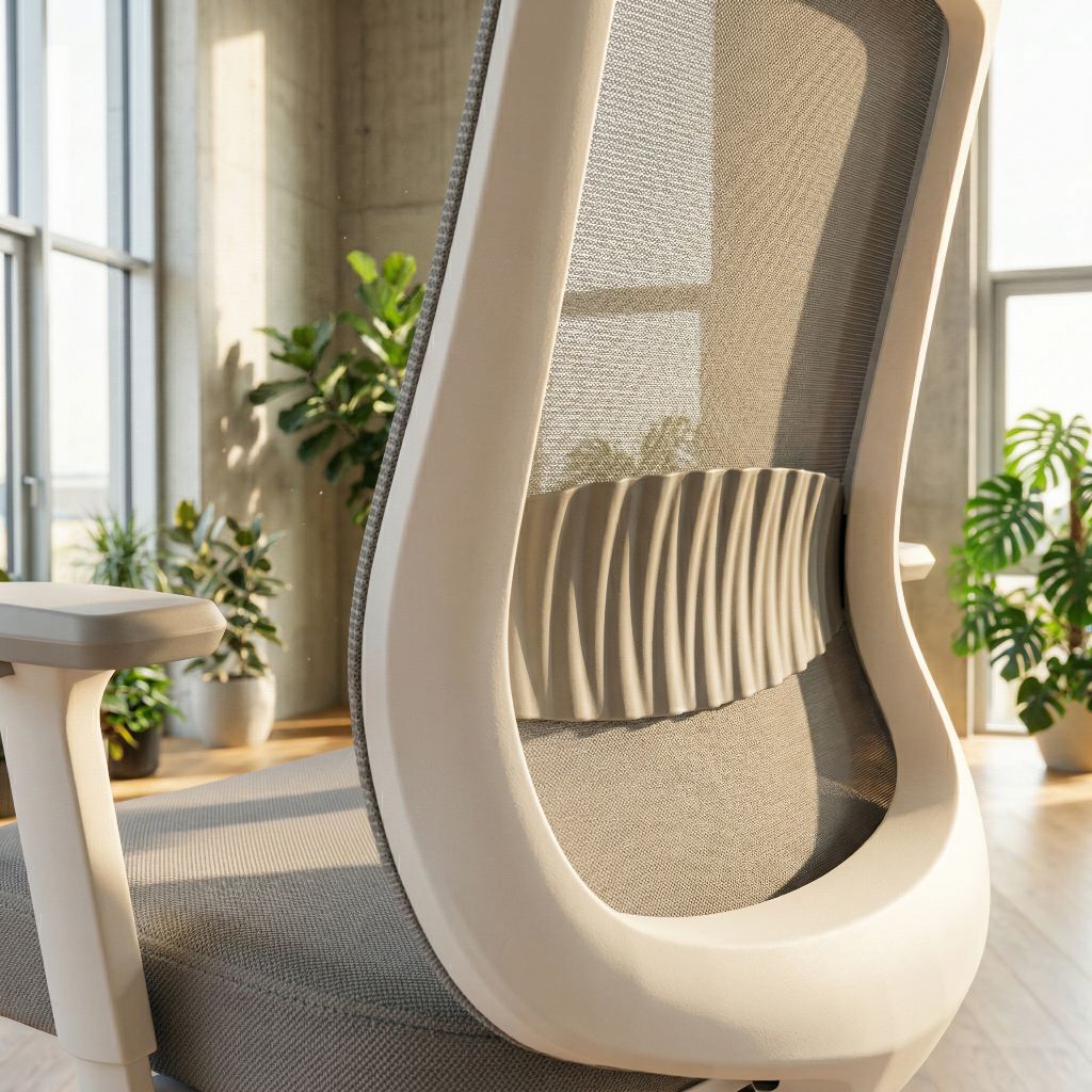 EcoChair 3 - Ergonomischer Bürostuhl, Weiß