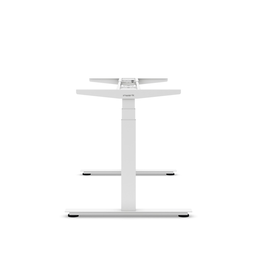 Inwerk Ecolift® Plus höhenverst. Schreibtisch-Gestell Weiss