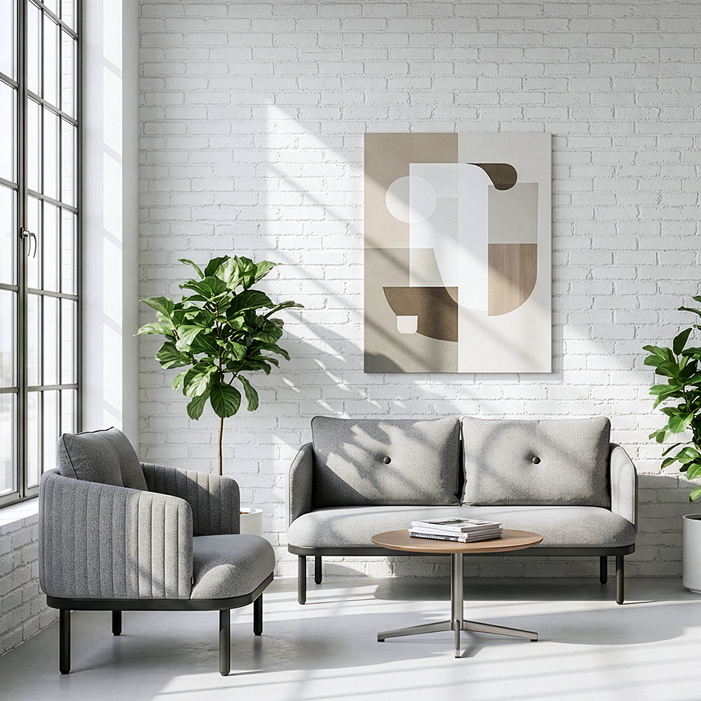 EcoLounge - Sessel, Dunkelgrau