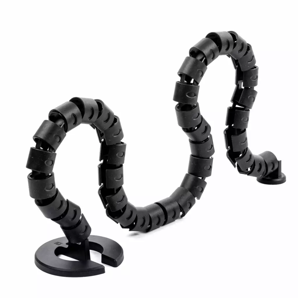 Masterlift® Flex Kabelkette Twist, rund Schwarz/Schwarz