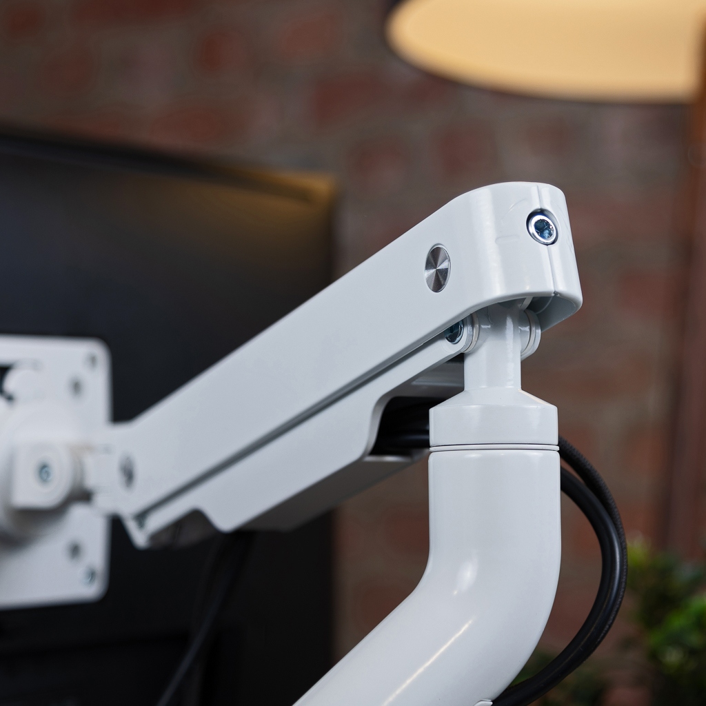 Monitorarm Inwerk® Duo Fit Weiss