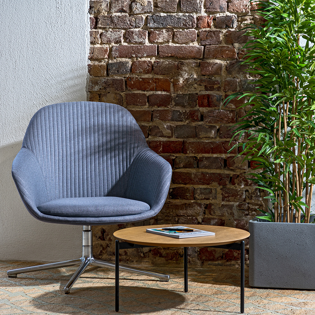 Melow® - Lounge Stuhl, Graublau