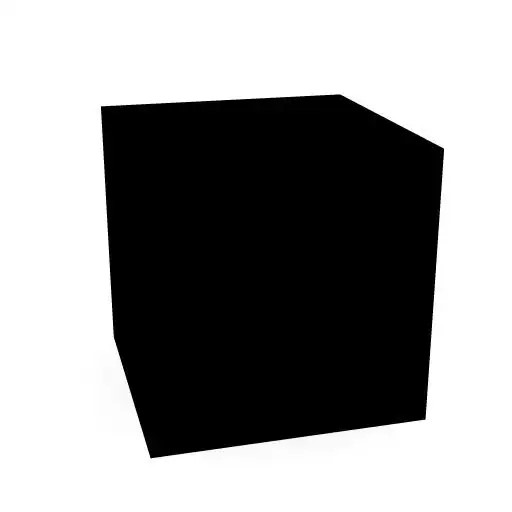Masterbox® B 40 x H 40 cm mit Tür, Schwarz