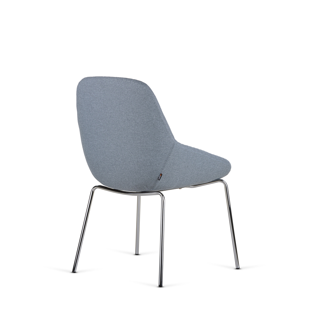 Melow® Chair - Polsterstuhl, Graublau