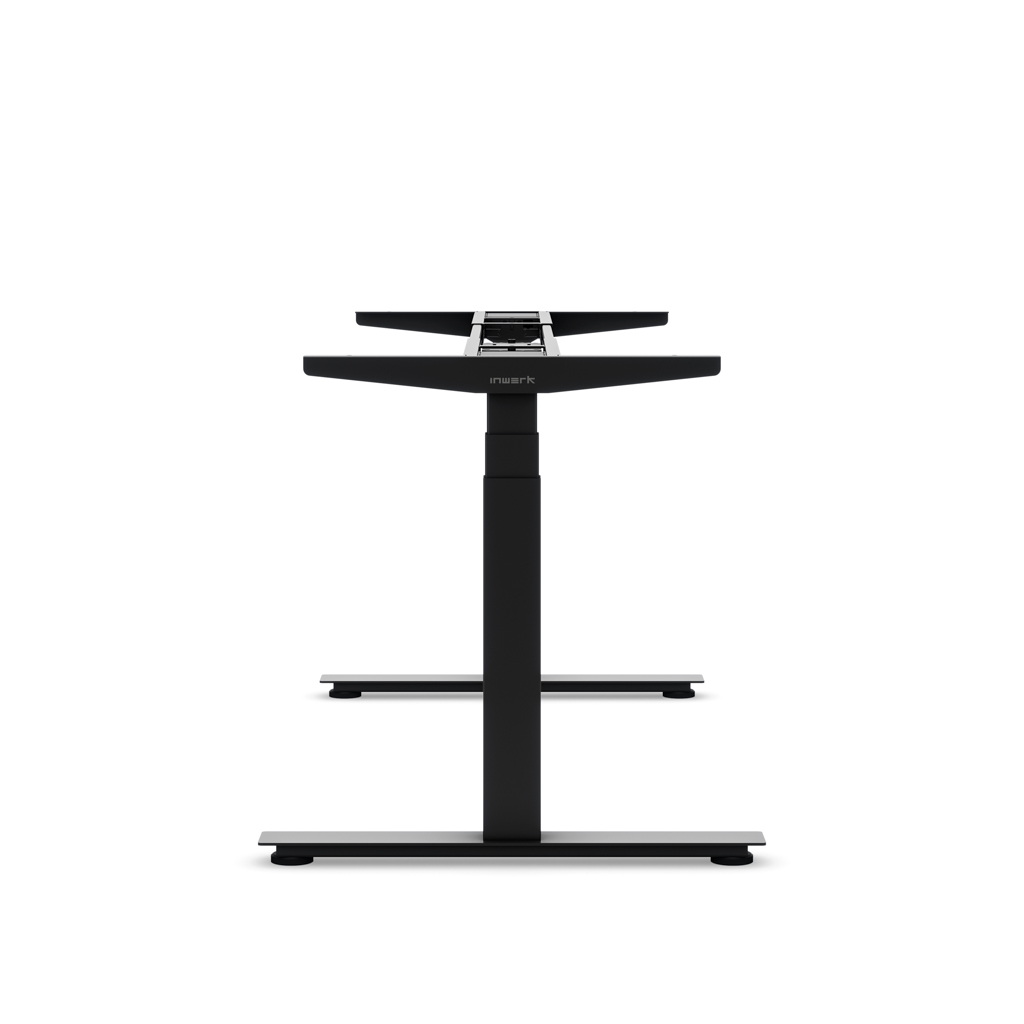 Inwerk Ecolift® Plus höhenverst. Schreibtisch-Gestell Schwarz