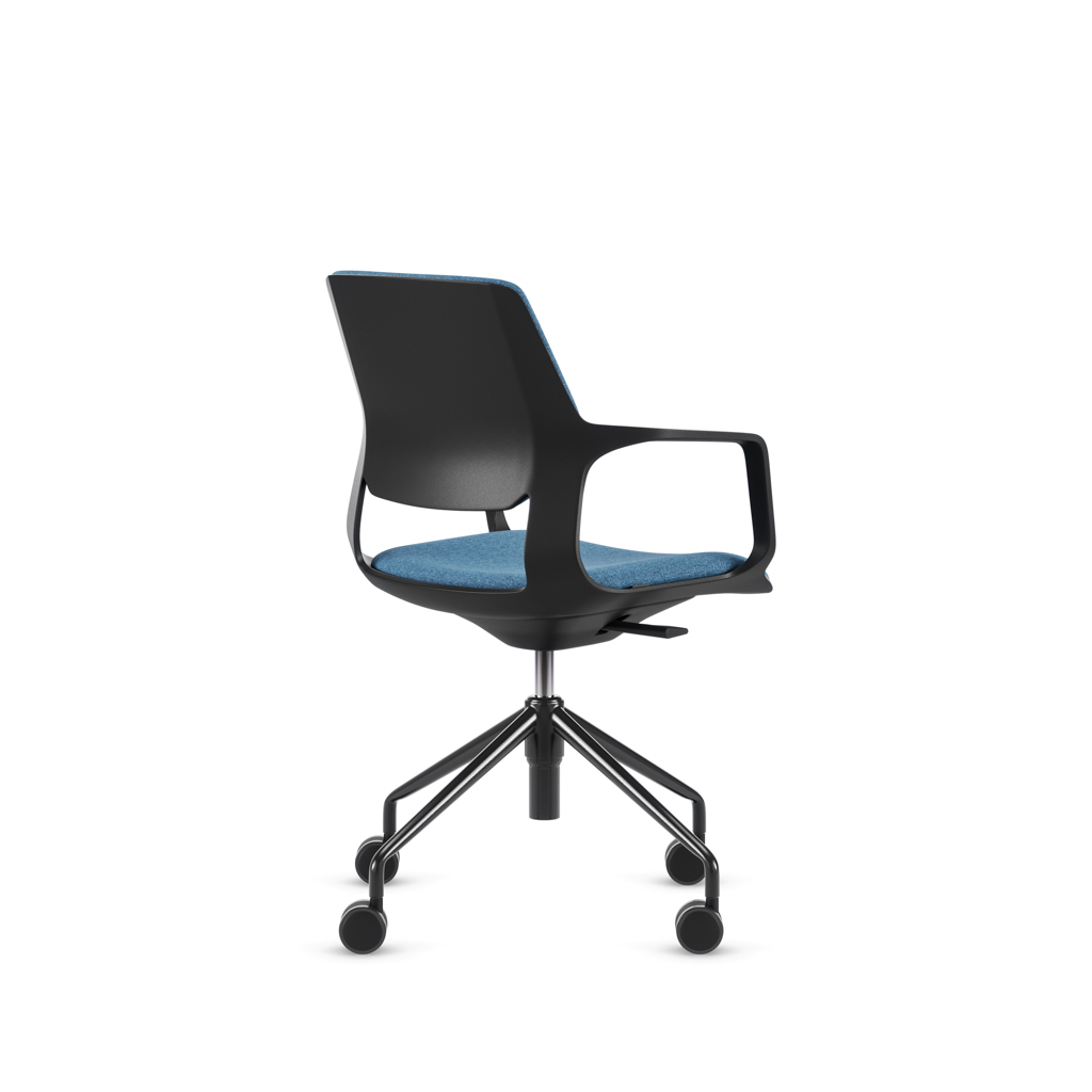 Konferenzstuhl Inwerk Teamo® Opinio Blau/Schwarz
