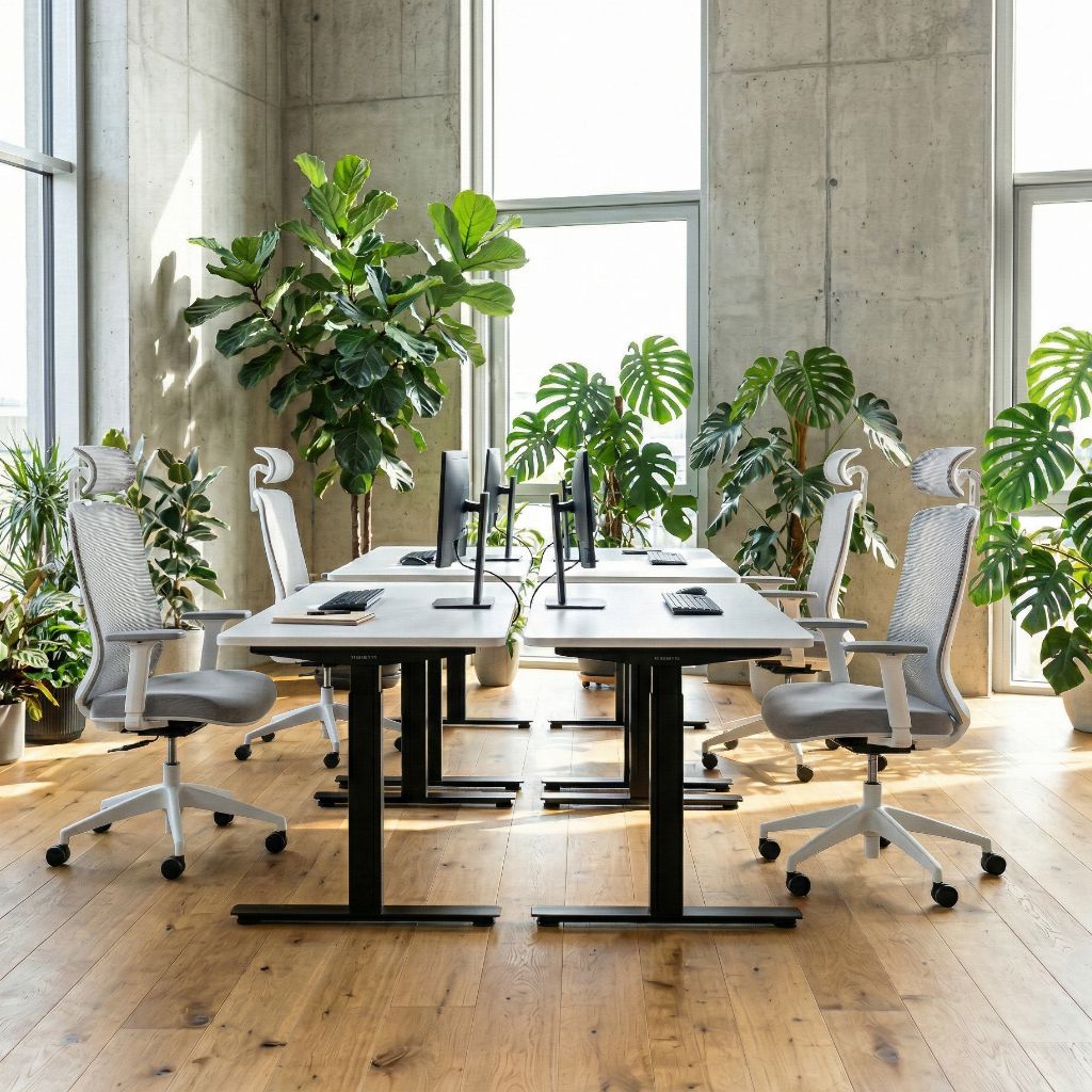 EcoChair 3 - Ergonomischer Bürostuhl, Weiß