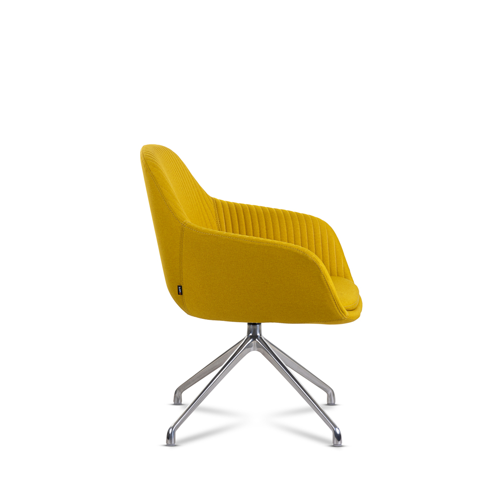 Melow® Armchair - Konferenzstuhl, Gelb