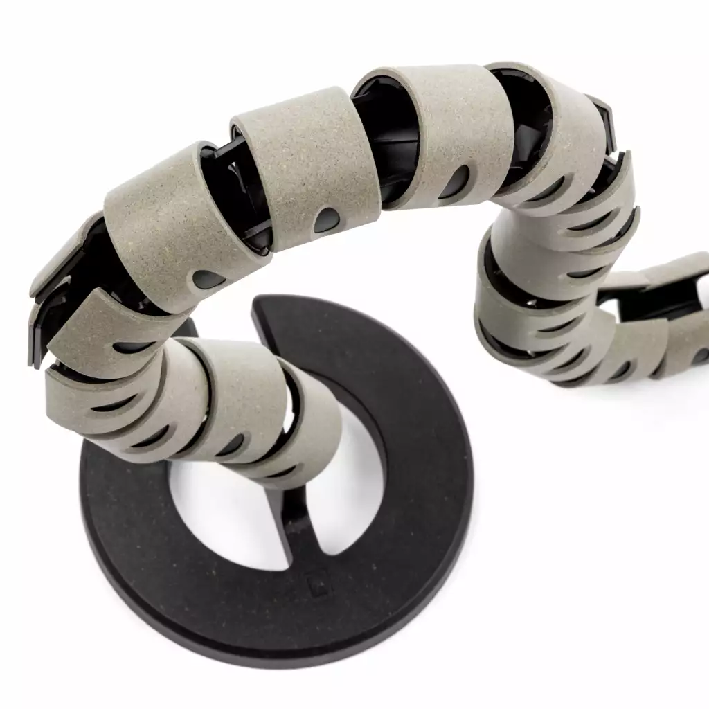 Masterlift® Flex Kabelkette Twist, rund Schwarz/Grau