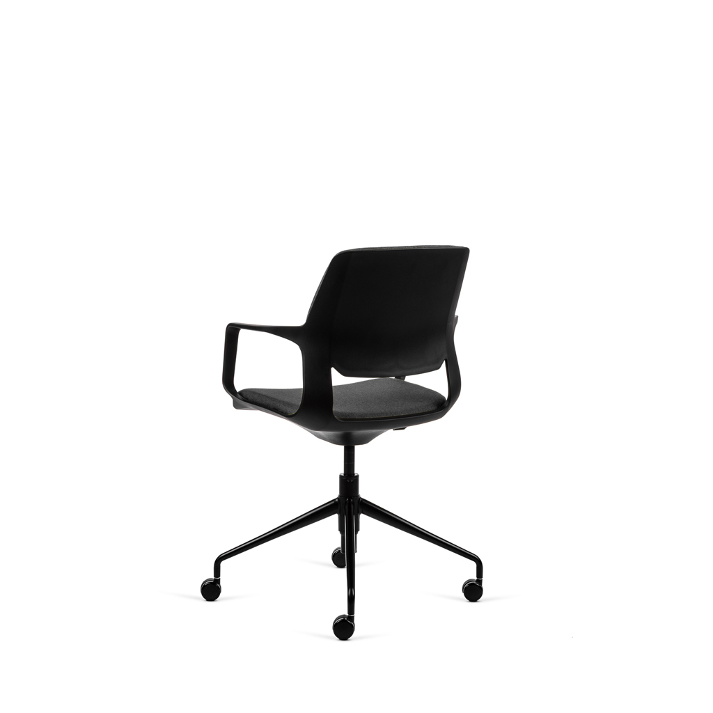 Konferenzstuhl Inwerk Teamo® Convo Schwarz/Schwarz