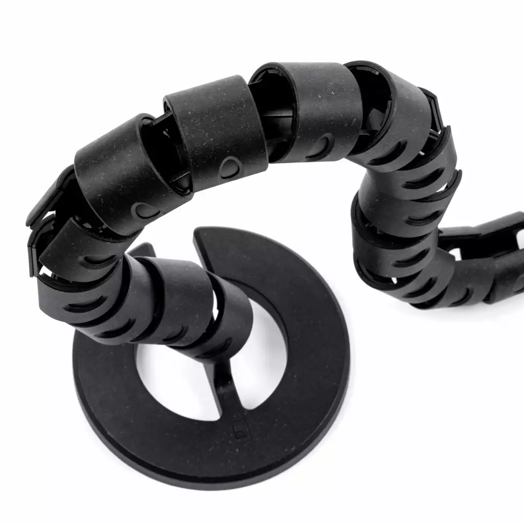 Masterlift® Flex Kabelkette Twist, rund Schwarz/Schwarz