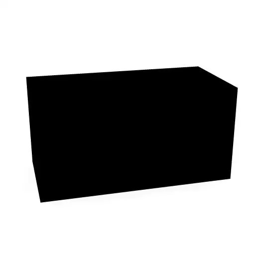 Masterbox® B 80 x H 40 cm Klappe nach unten öffnend, Schwarz
