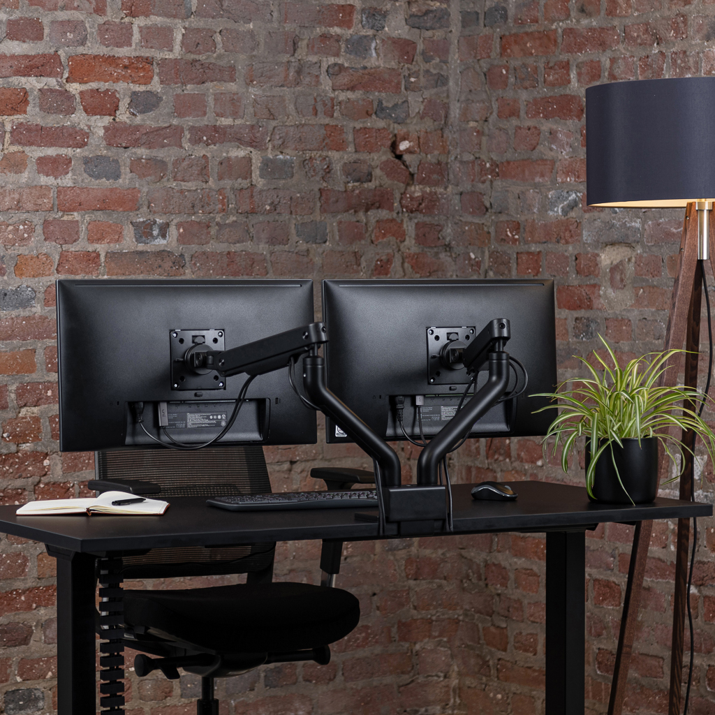 Monitorarm Inwerk® Duo Fit Schwarz