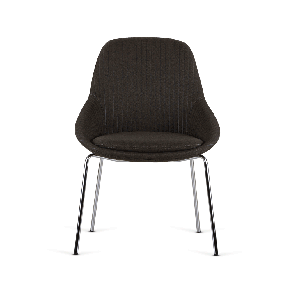 Melow® Chair - Polsterstuhl, Braun