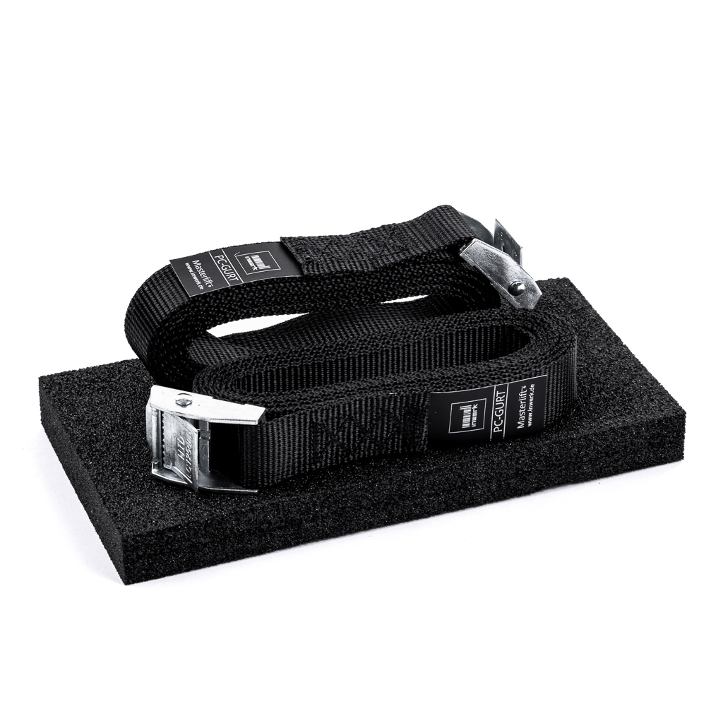Masterlift® Flex Gurt PC-Halter, Schwarz
