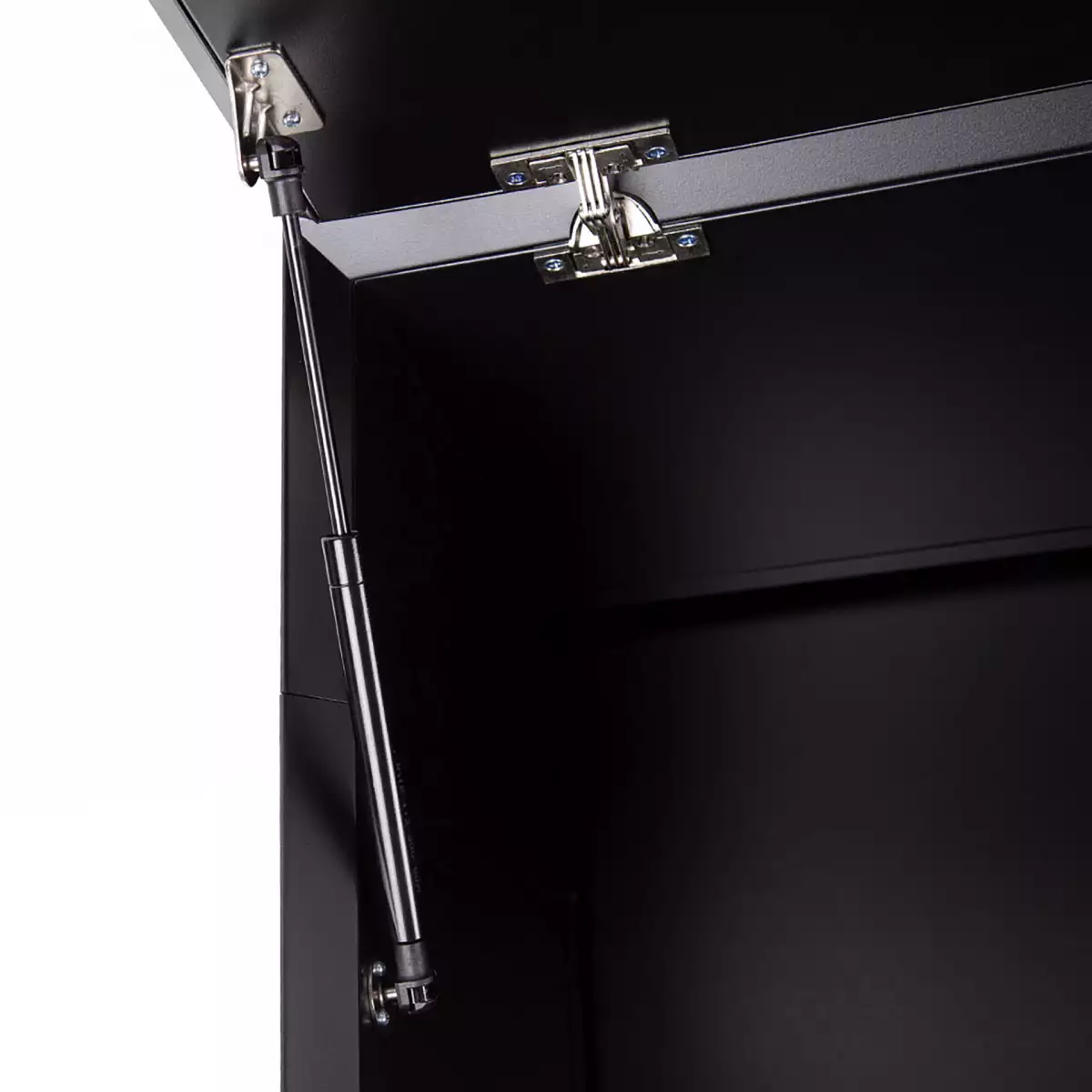 Masterbox® B 80 x H 40 cm Klappe nach unten öffnend, Schwarz