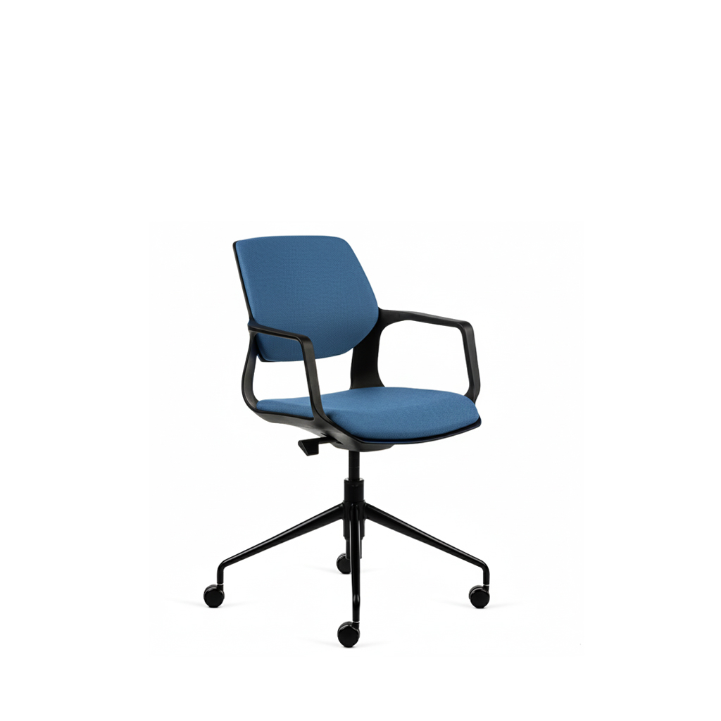 Konferenzstuhl Inwerk Teamo Convo Blau/Schwarz