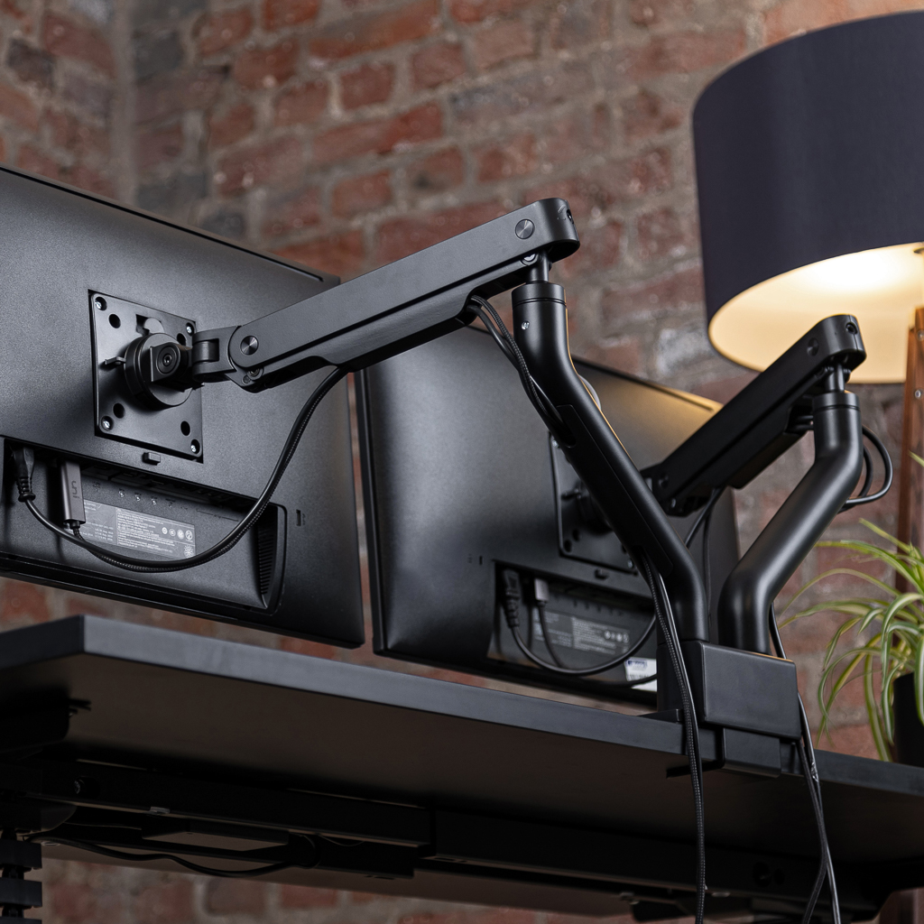 Monitorarm Inwerk® Duo Fit Schwarz
