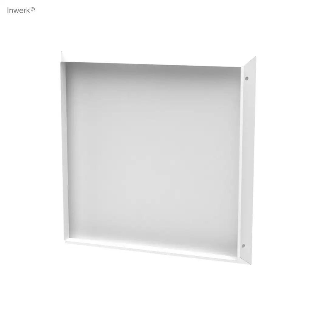 Masterbox® B 40 x H 40 cm offen mit Rückwand, Weiss