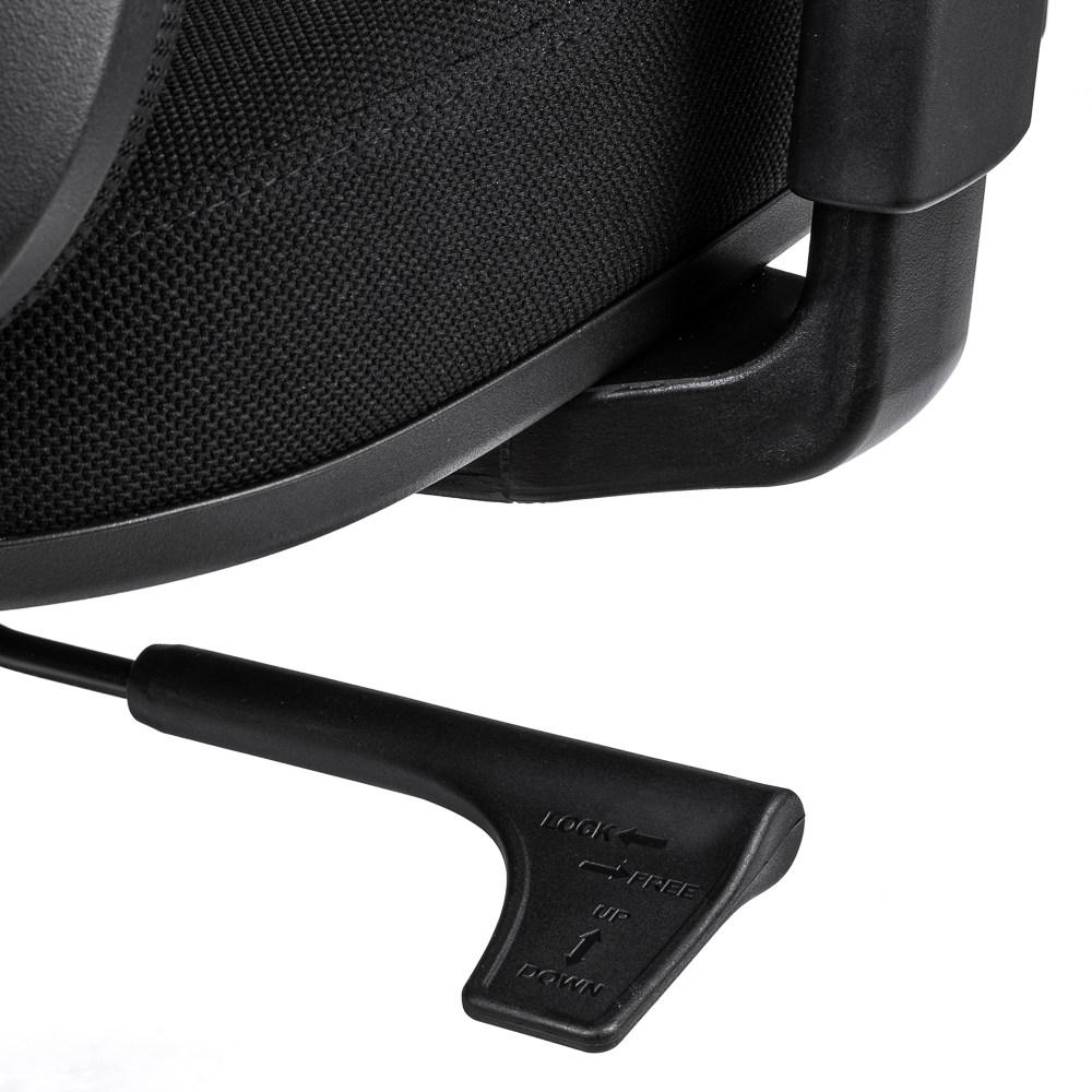 EcoChair 3 - Ergonomischer Bürostuhl, Schwarz