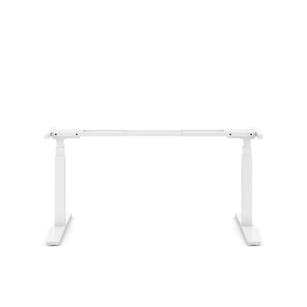 Imperio® Lift Q2 höhenverst. Schreibtisch-Gestell, Weiss 120-160