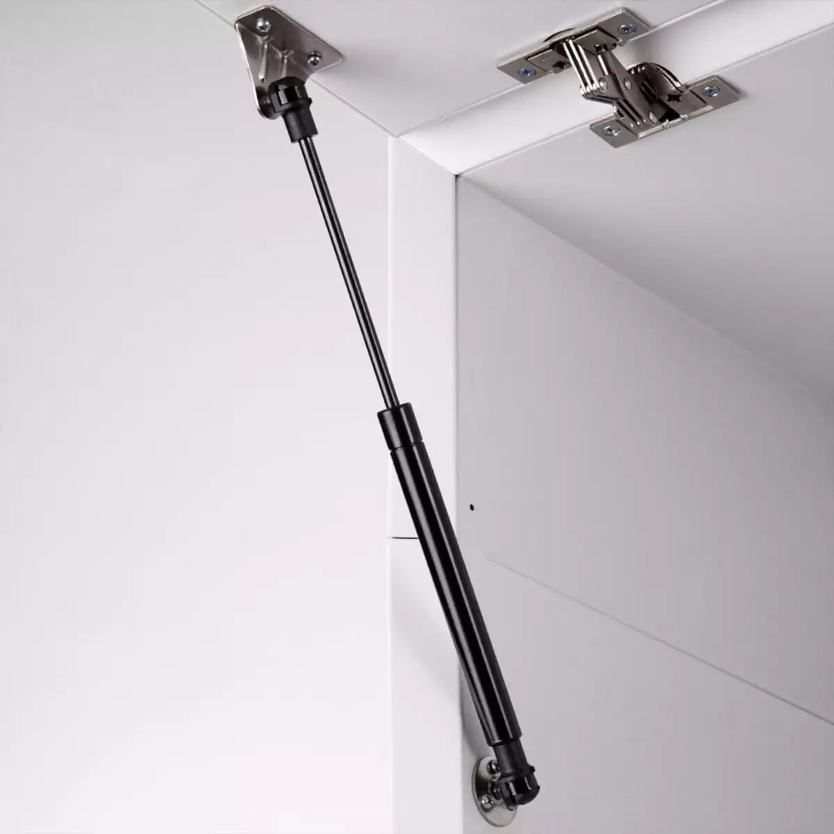 Masterbox® B 80 x H 40 cm Klappe nach unten öffnend, Weiss
