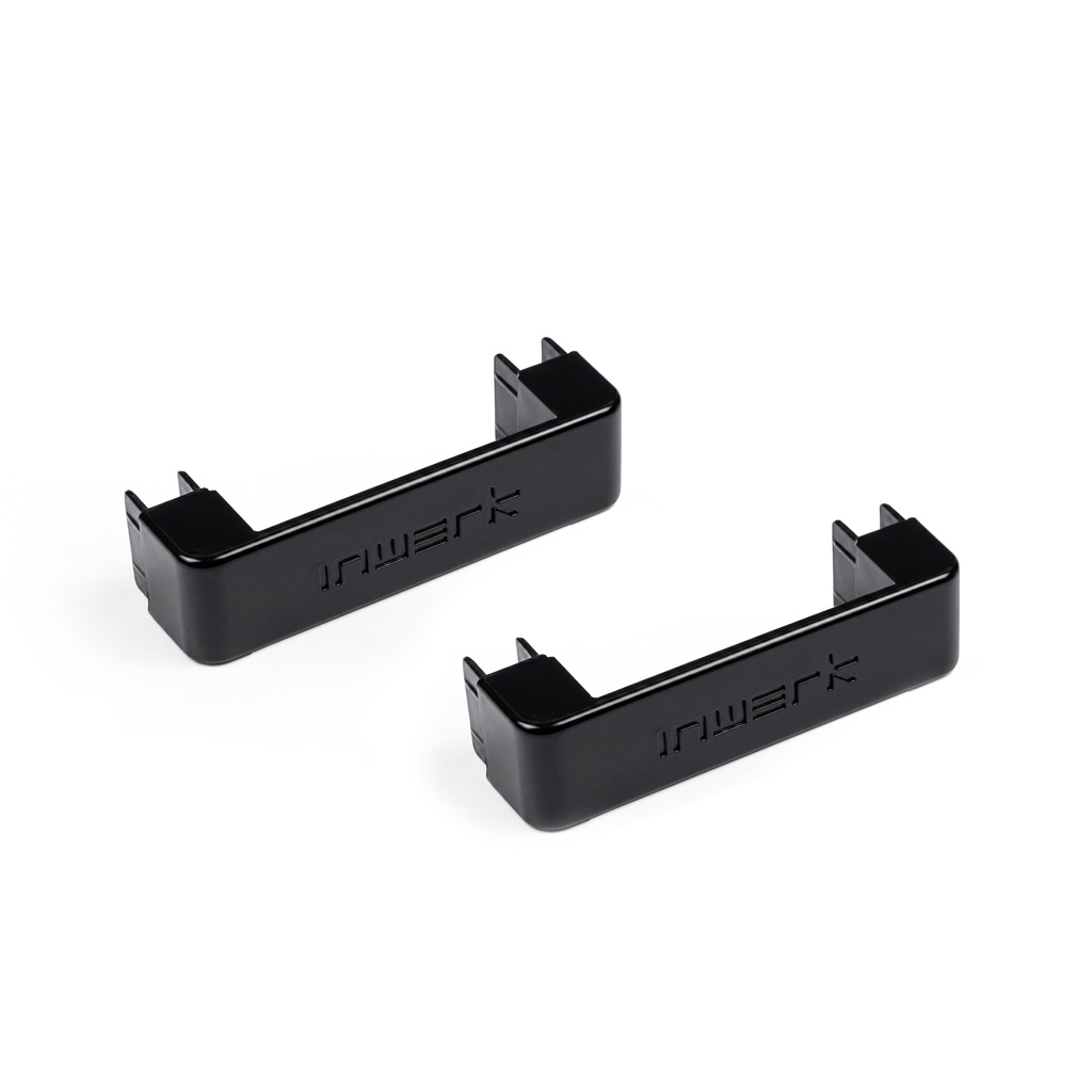 Masterlift® Flex Endkappen eckig, Schwarz